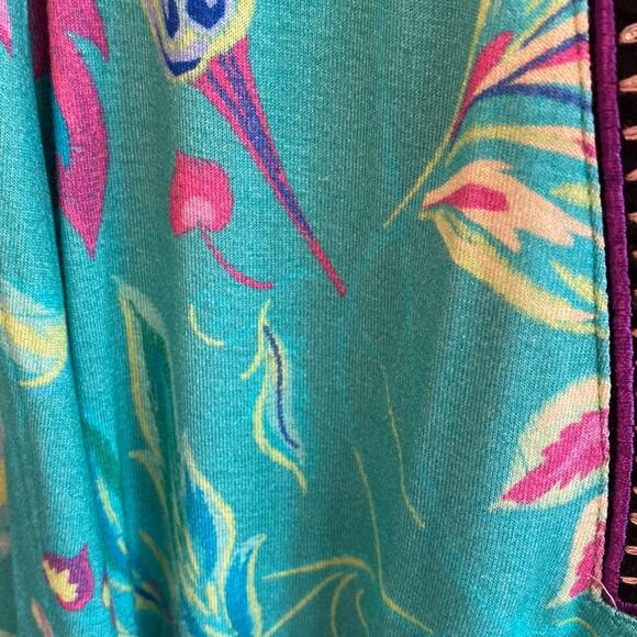 Soft Surroundings S multi color tunic top - Picture 4 of 7